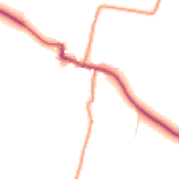 Daytime road noise heatmap for HU12 0SB