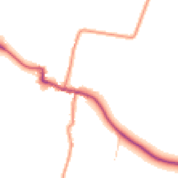 Daytime road noise heatmap for HU12 0SE