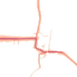 Daytime road noise heatmap for HU12 0TG