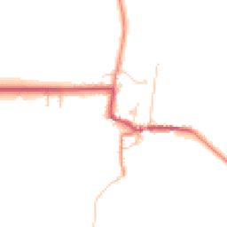 Daytime road noise heatmap for HU12 0TL