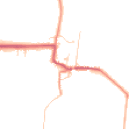 Daytime road noise heatmap for HU12 0TP
