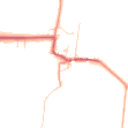 Daytime road noise heatmap for HU12 0TR