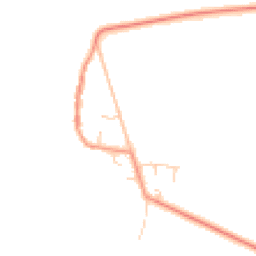Daytime road noise heatmap for HU12 8AE