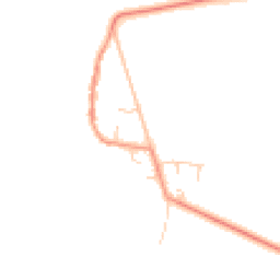 Daytime road noise heatmap for HU12 8AF