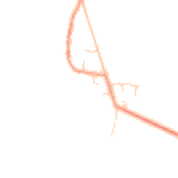 Daytime road noise heatmap for HU12 8AJ