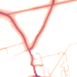 Daytime road noise heatmap for HU12 8GX