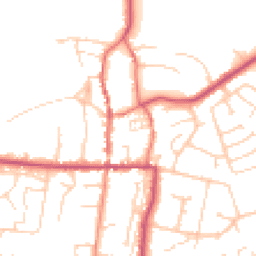 Daytime road noise heatmap for HU12 8JH