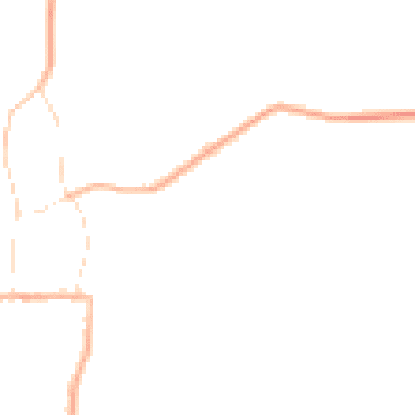 Night-time road noise heatmap for HU12 8LH