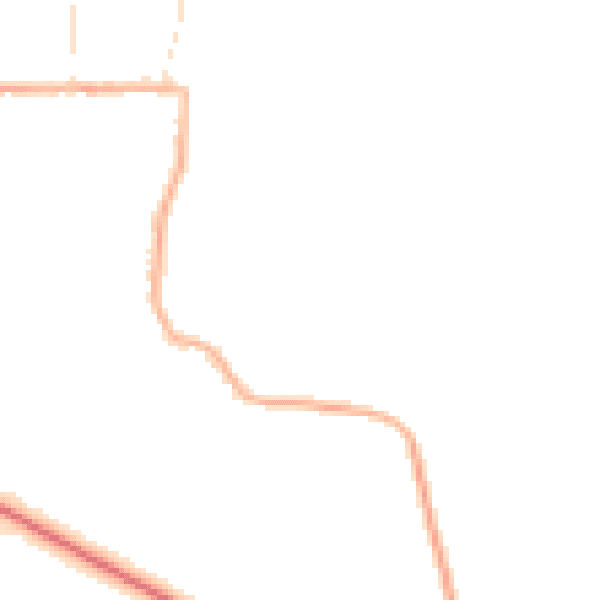 Night-time road noise heatmap for HU12 8LN