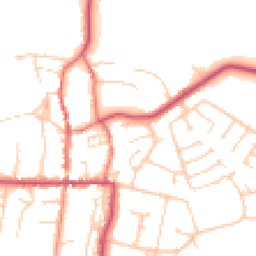 Daytime road noise heatmap for HU12 8LW