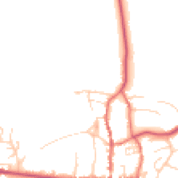 Daytime road noise heatmap for HU12 8NH