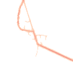 Daytime road noise heatmap for HU12 8PQ