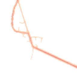 Daytime road noise heatmap for HU12 8PS