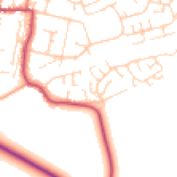 Daytime road noise heatmap for HU12 8PU