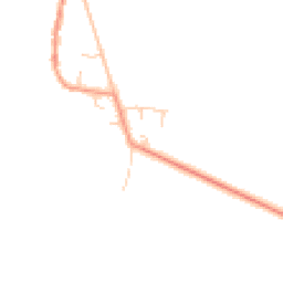 Daytime road noise heatmap for HU12 8QF