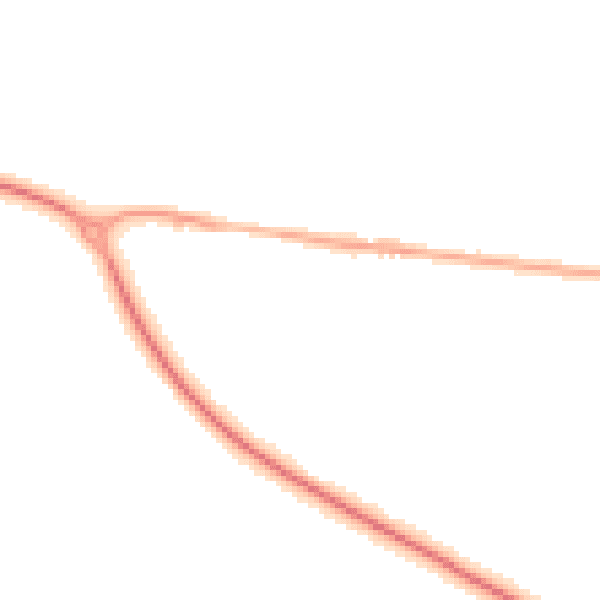 Night-time road noise heatmap for HU12 8QR