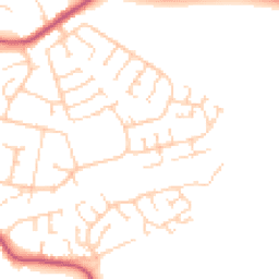 Daytime road noise heatmap for HU12 8QS