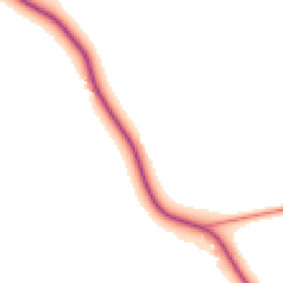 Daytime road noise heatmap for HU12 8TY