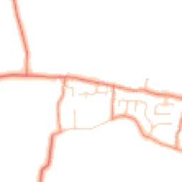 Daytime road noise heatmap for HU12 9AF