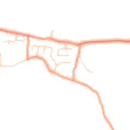 Daytime road noise heatmap for HU12 9AP