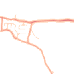 Daytime road noise heatmap for HU12 9AR