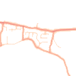 Daytime road noise heatmap for HU12 9AW