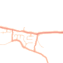 Daytime road noise heatmap for HU12 9AY