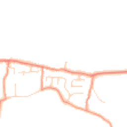 Daytime road noise heatmap for HU12 9AZ