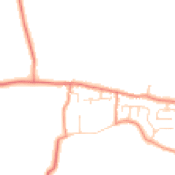Daytime road noise heatmap for HU12 9BD