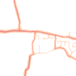 Daytime road noise heatmap for HU12 9BF