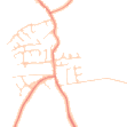 Daytime road noise heatmap for HU12 9DB