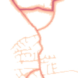Daytime road noise heatmap for HU12 9EB