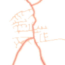 Daytime road noise heatmap for HU12 9EH