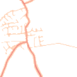 Daytime road noise heatmap for HU12 9FB