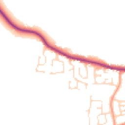 Daytime road noise heatmap for HU12 9GB
