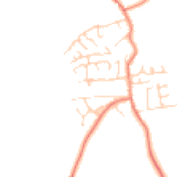 Daytime road noise heatmap for HU12 9HH