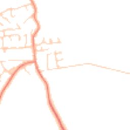 Daytime road noise heatmap for HU12 9HS