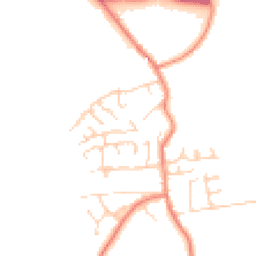 Daytime road noise heatmap for HU12 9HX