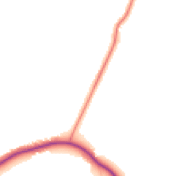 Daytime road noise heatmap for HU12 9JN