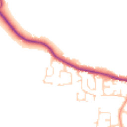 Daytime road noise heatmap for HU12 9LX
