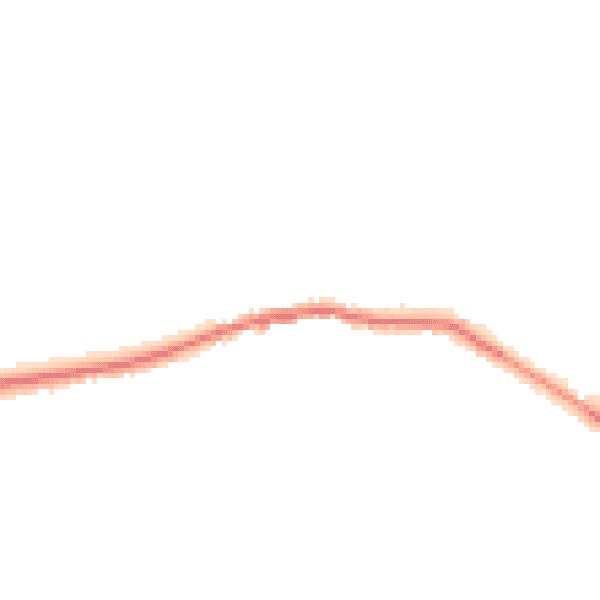 Night-time road noise heatmap for HU12 9RE