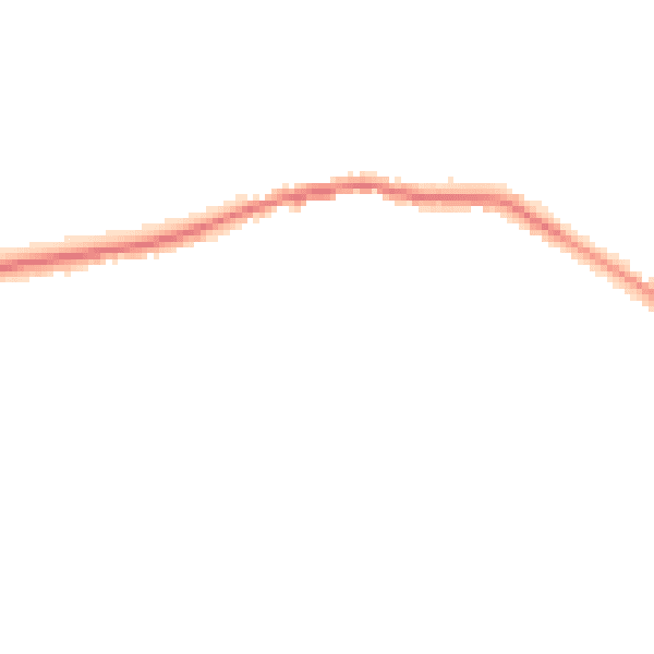 Night-time road noise heatmap for HU12 9RN