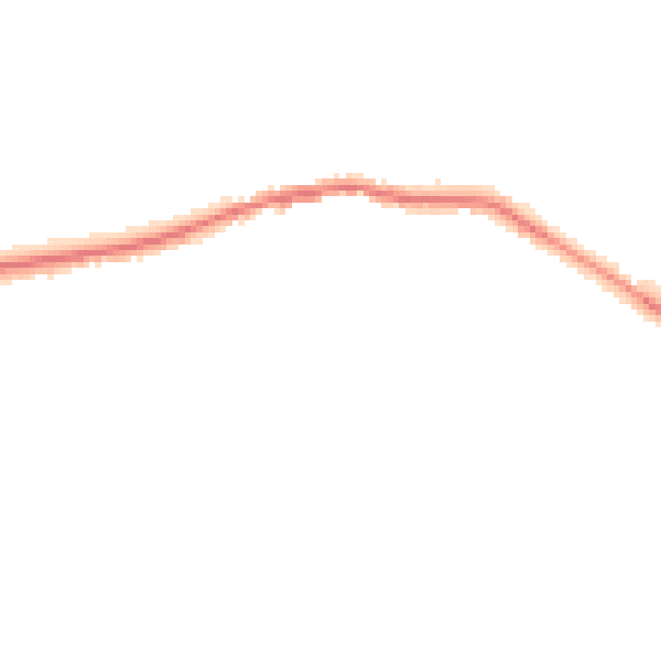 Night-time road noise heatmap for HU12 9RP