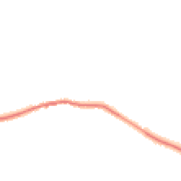 Night-time road noise heatmap for HU12 9SB