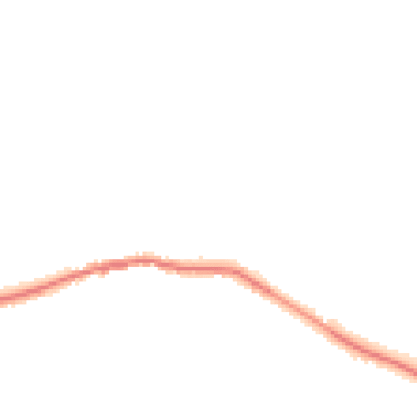 Night-time road noise heatmap for HU12 9TS