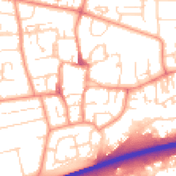 Daytime road noise heatmap for HU13 0AA