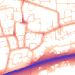 Daytime road noise heatmap for HU13 0AL