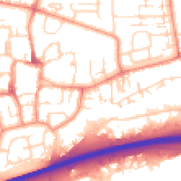 Daytime road noise heatmap for HU13 0AN