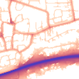 Daytime road noise heatmap for HU13 0AP