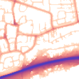 Daytime road noise heatmap for HU13 0AT